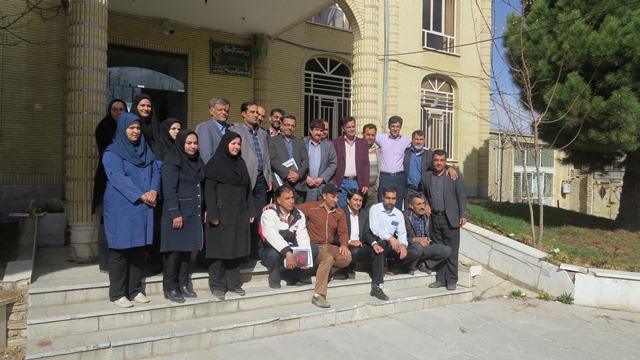 کارکنان شهرداری سامان 
